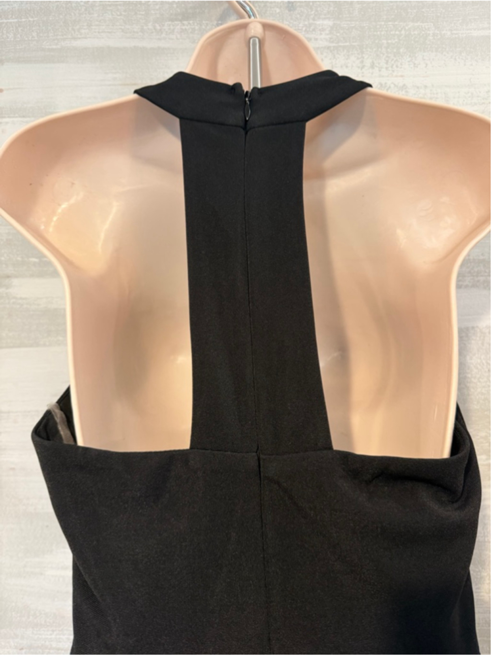 Women's Jump Apparel Black Halter Prom Dress Juniors 7/8 - Picture 7 of 13